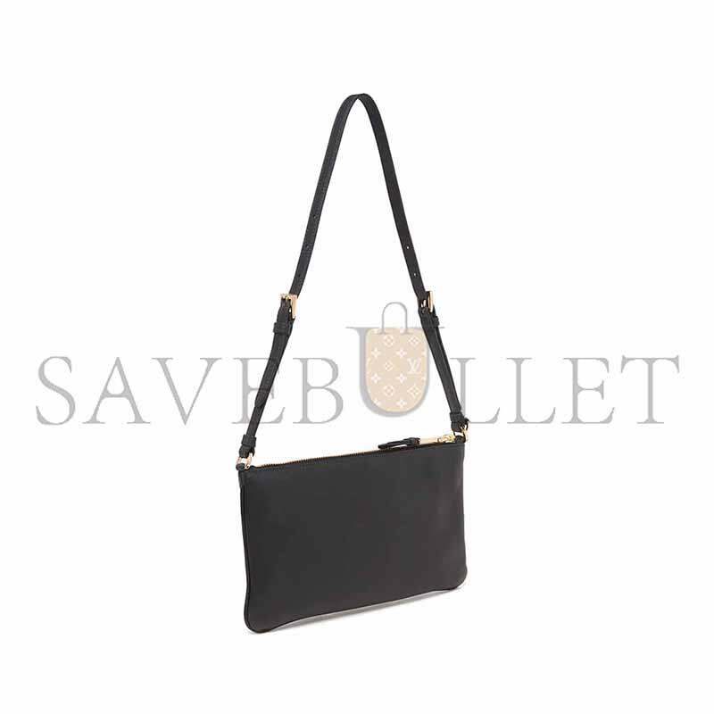 Pra*a small envelope shoulder bag in grained leather 1ne545 (24*14cm)